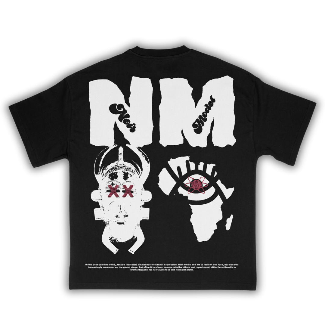 "African Culture is Not a Trend" T-shirt - Black