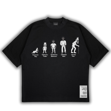 Noir Life Cycle Black Tee