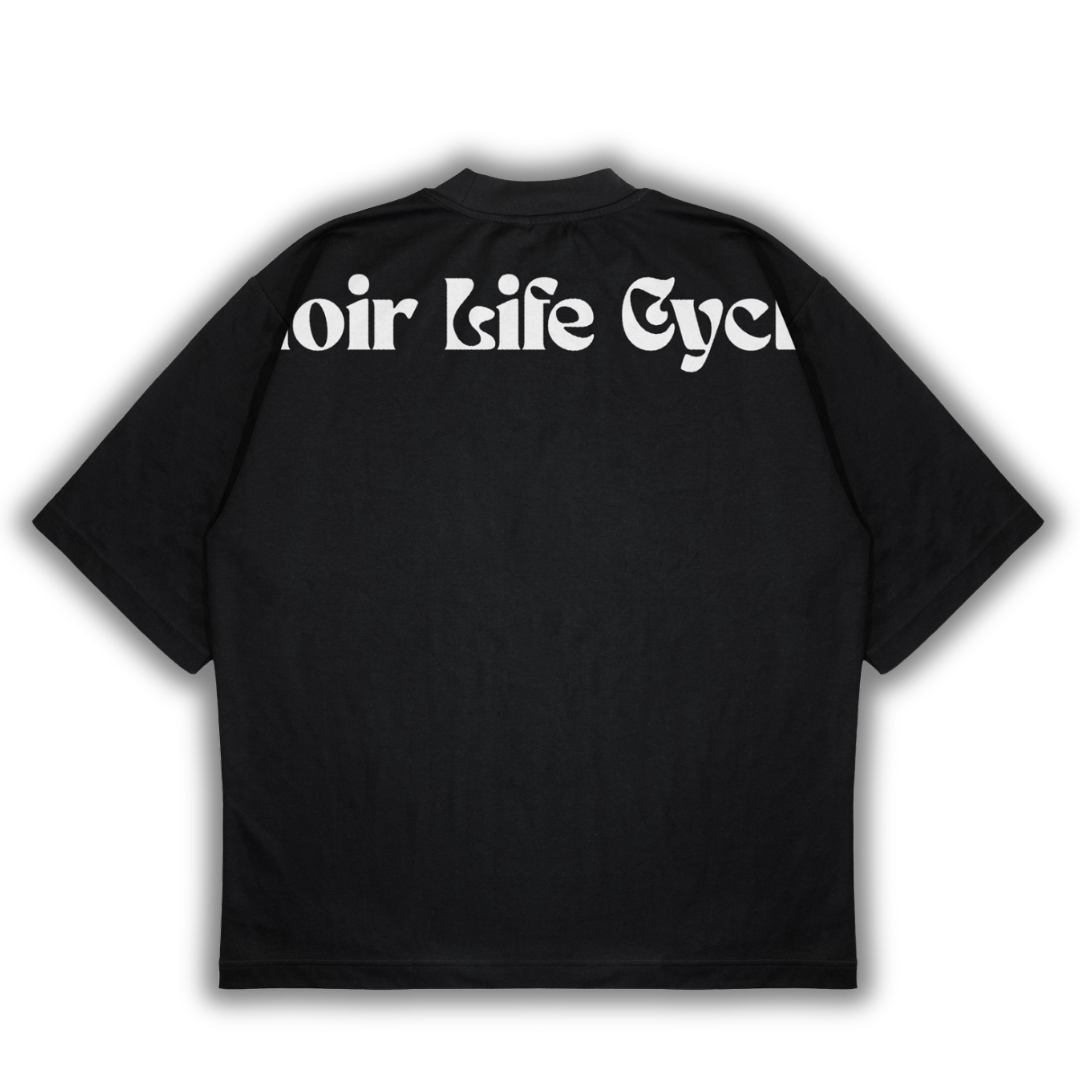 Noir Life Cycle Black Tee