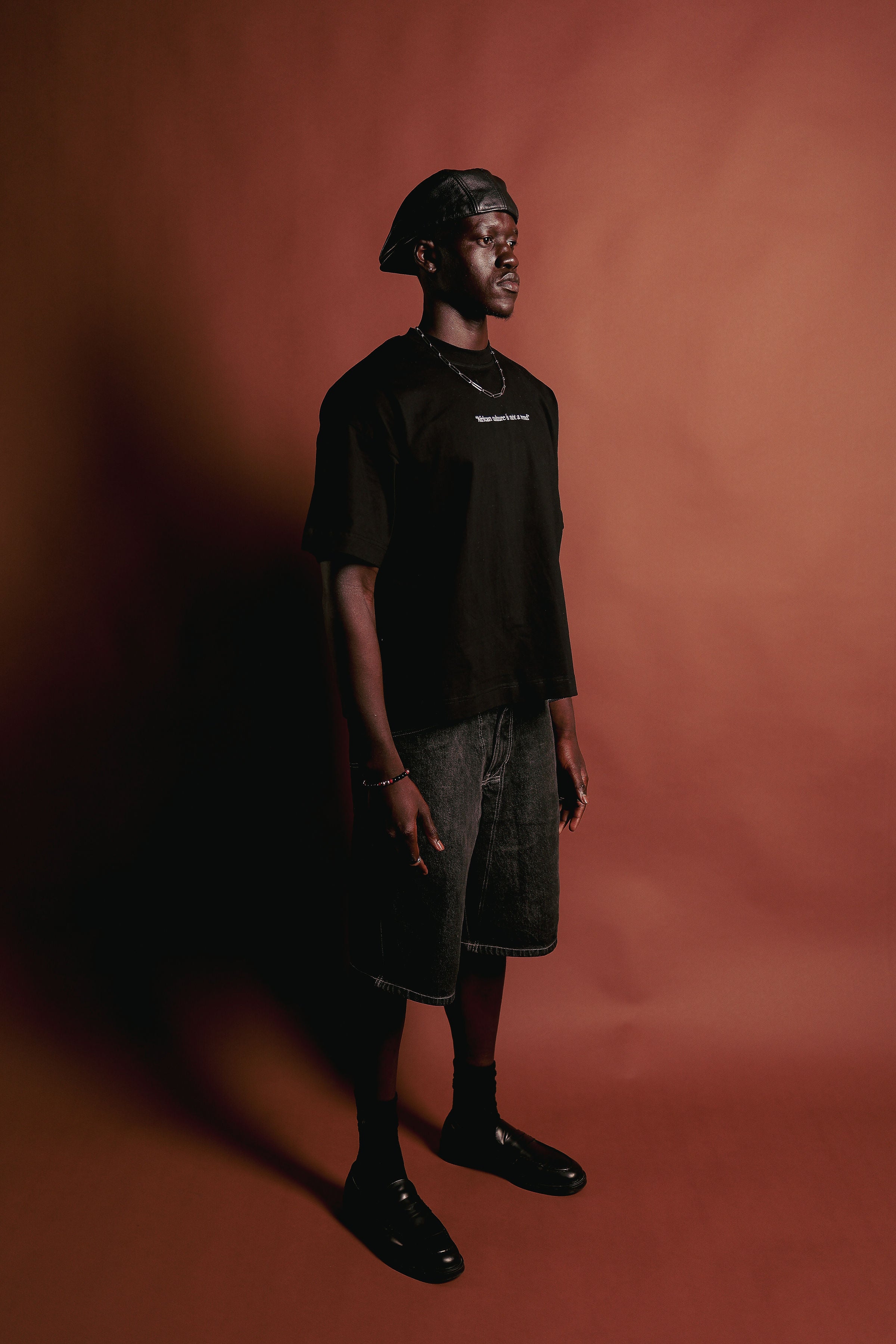 "African Culture is Not a Trend" T-shirt - Black