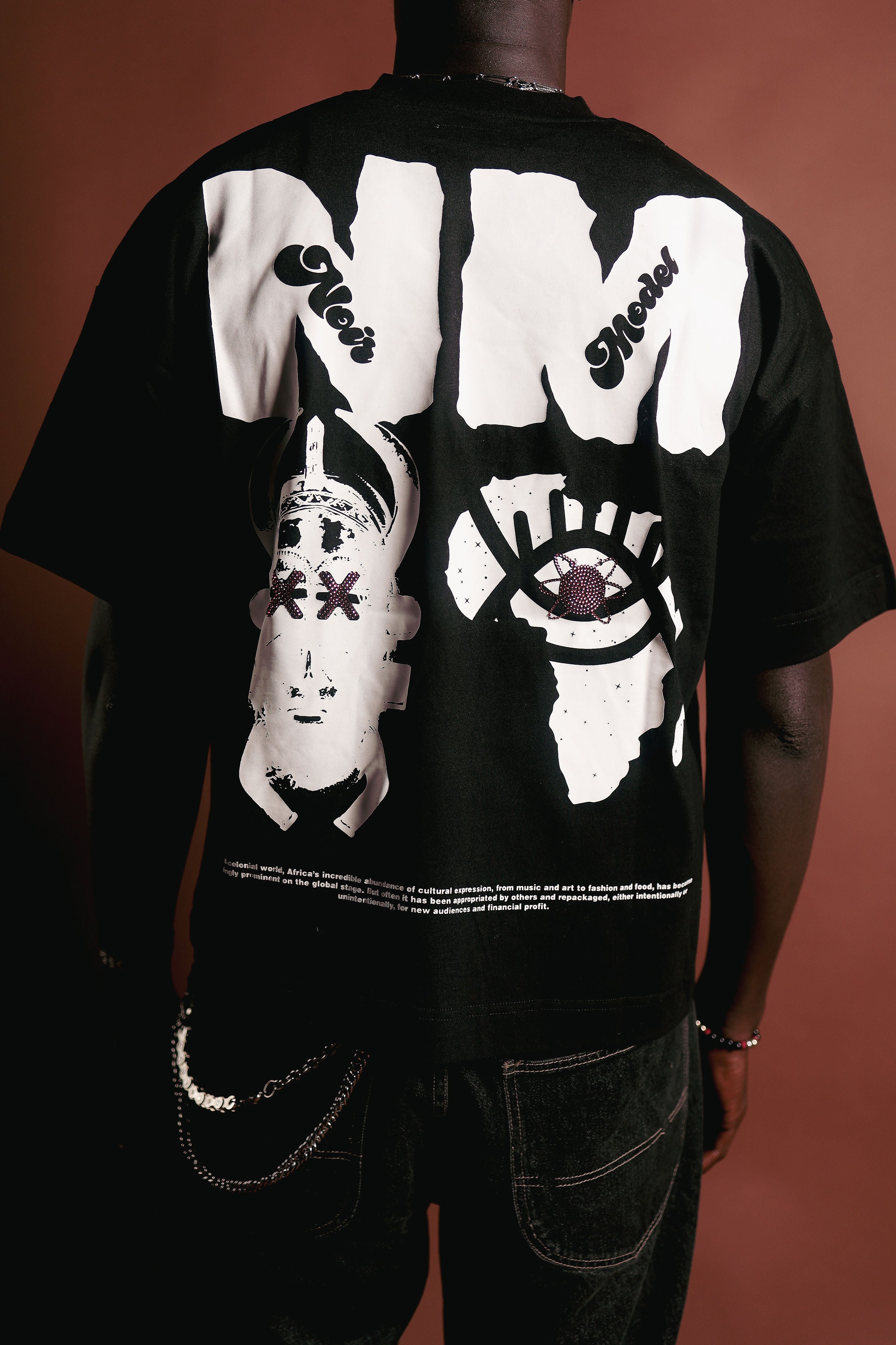 "African Culture is Not a Trend" T-shirt - Black