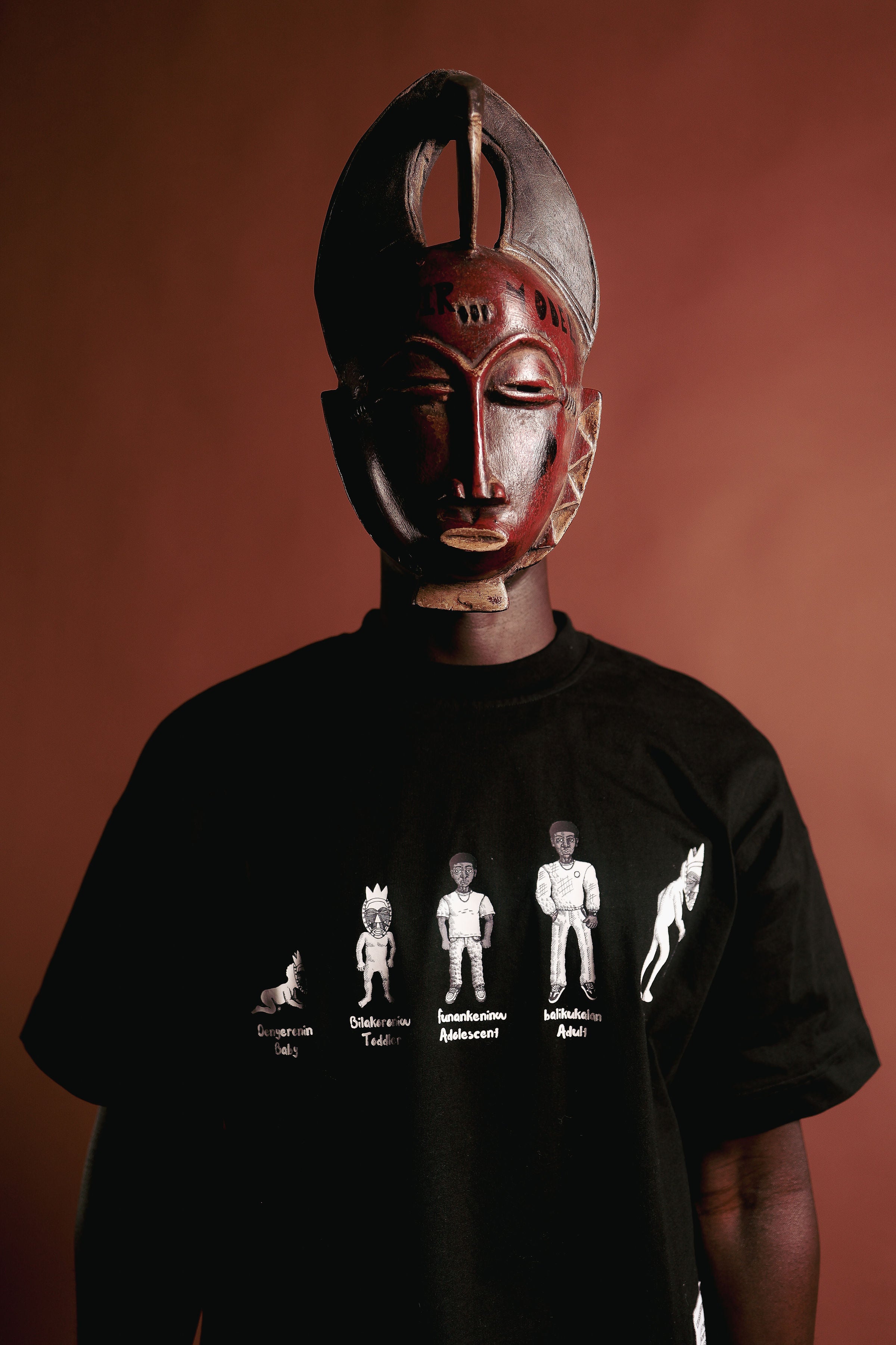 Noir Life Cycle Black Tee