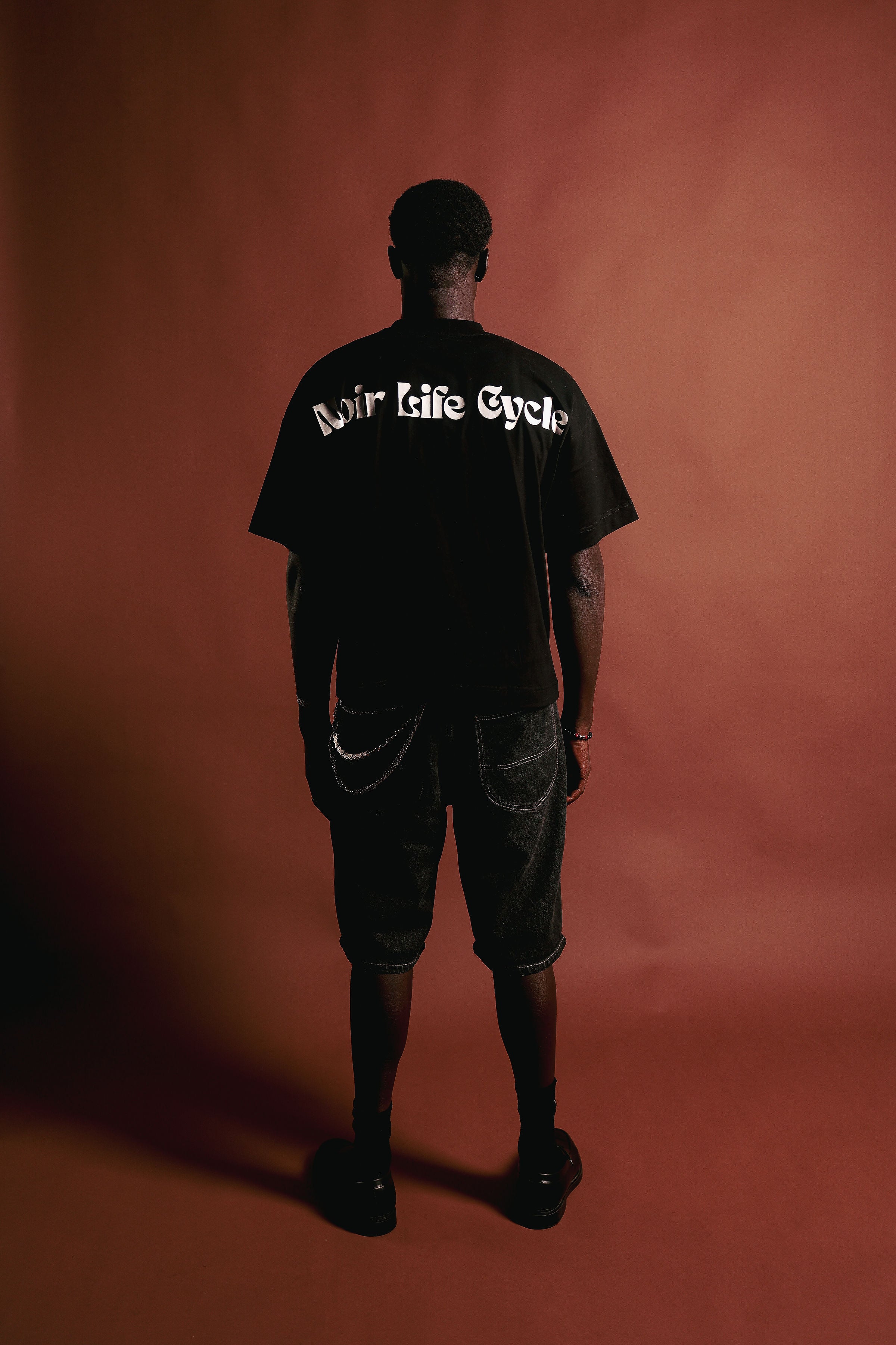 Noir Life Cycle Black Tee