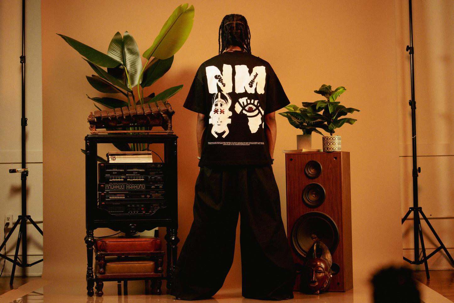 "African Culture is Not a Trend" T-shirt - Black