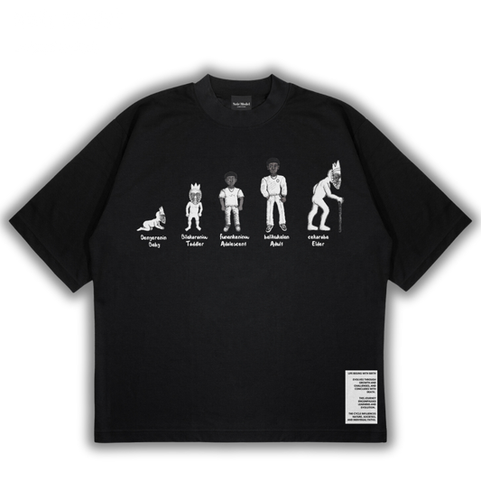 Noir Life Cycle Black Tee