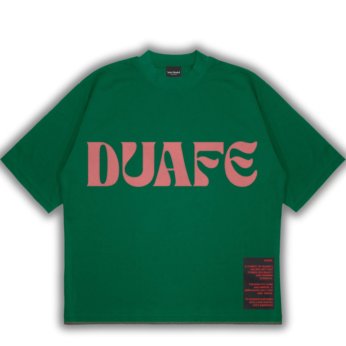 DUAFE Green/Pink Tee