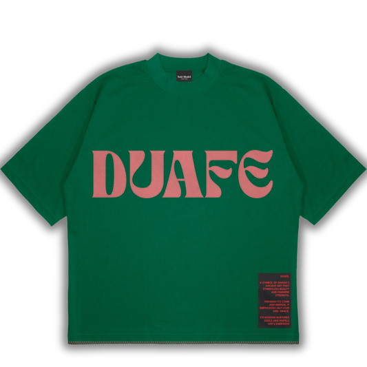 DUAFE Green/Pink Tee