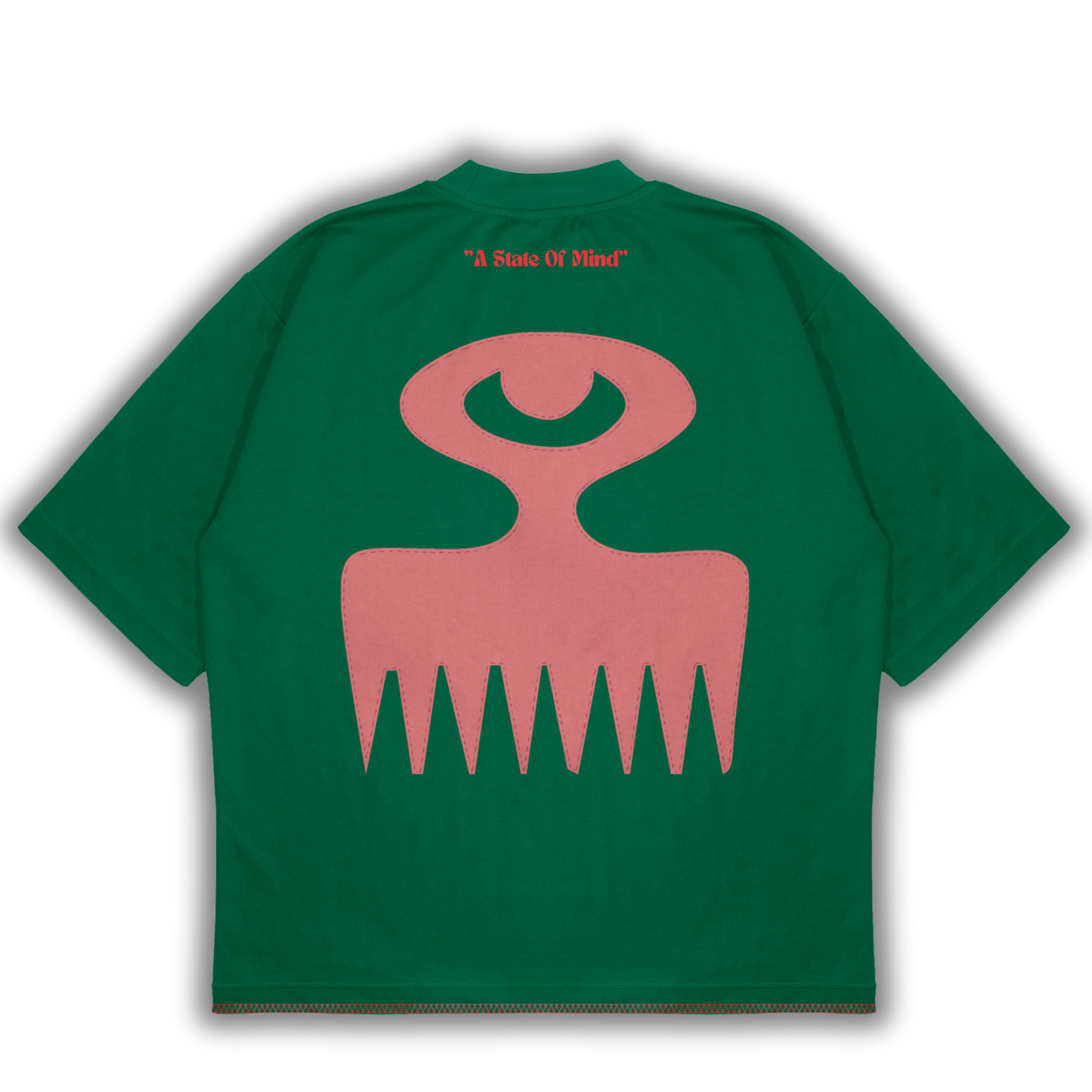 DUAFE Green/Pink Tee