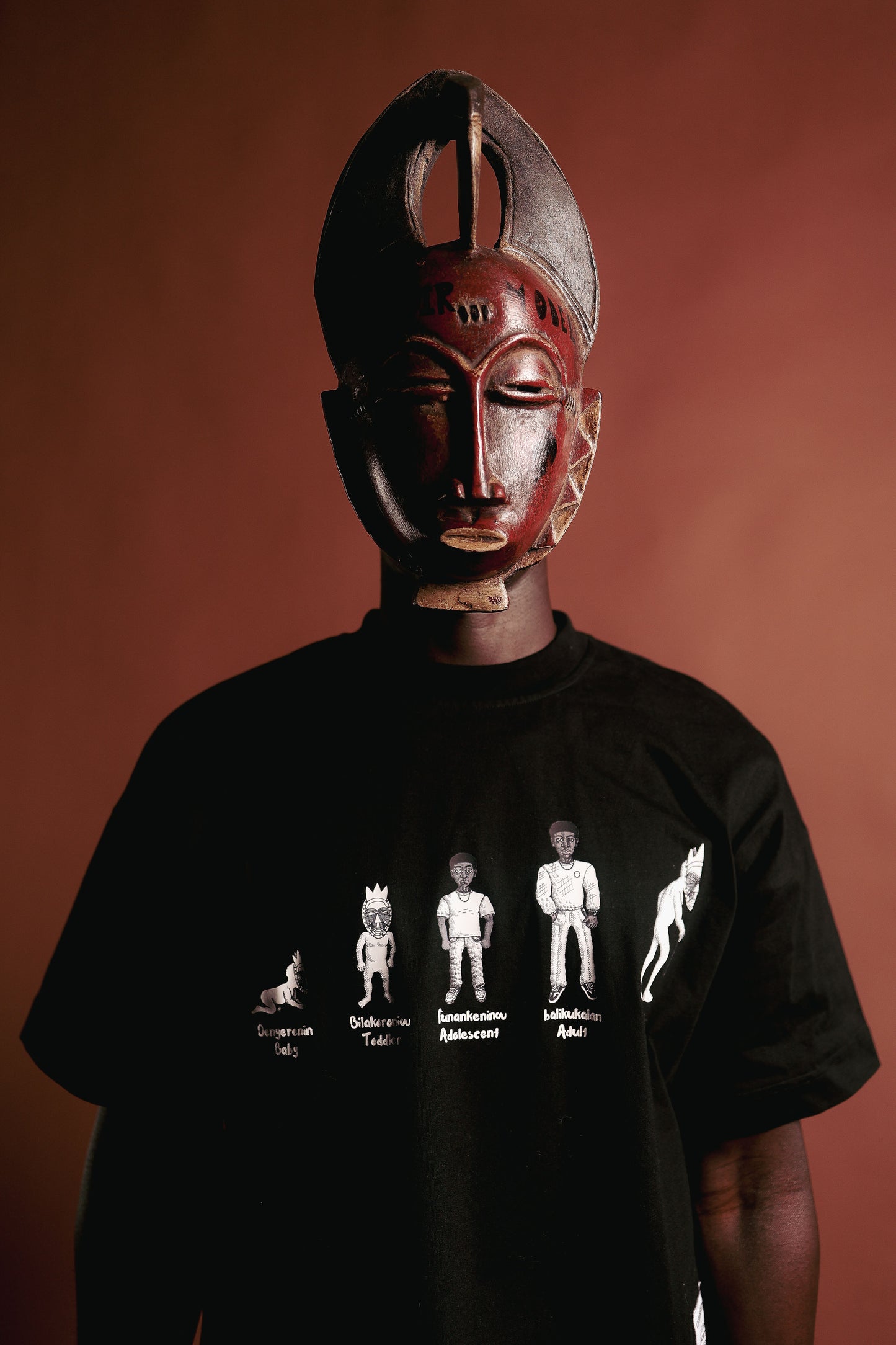 Noir Life Cycle Black Tee